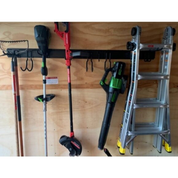 13 PCS Tool Storage Rack, 64 Inches Adjustable Garage Organization Wall - Picture 1 of 3